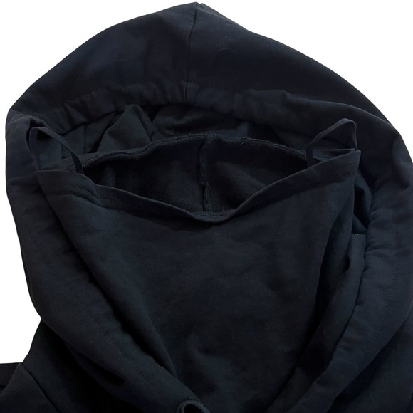 KILLSTAR Grannus Hoodie Sz XL Black Oversized Paneled Mask Goth Occult Edgy Punk - Picture 5 of 14